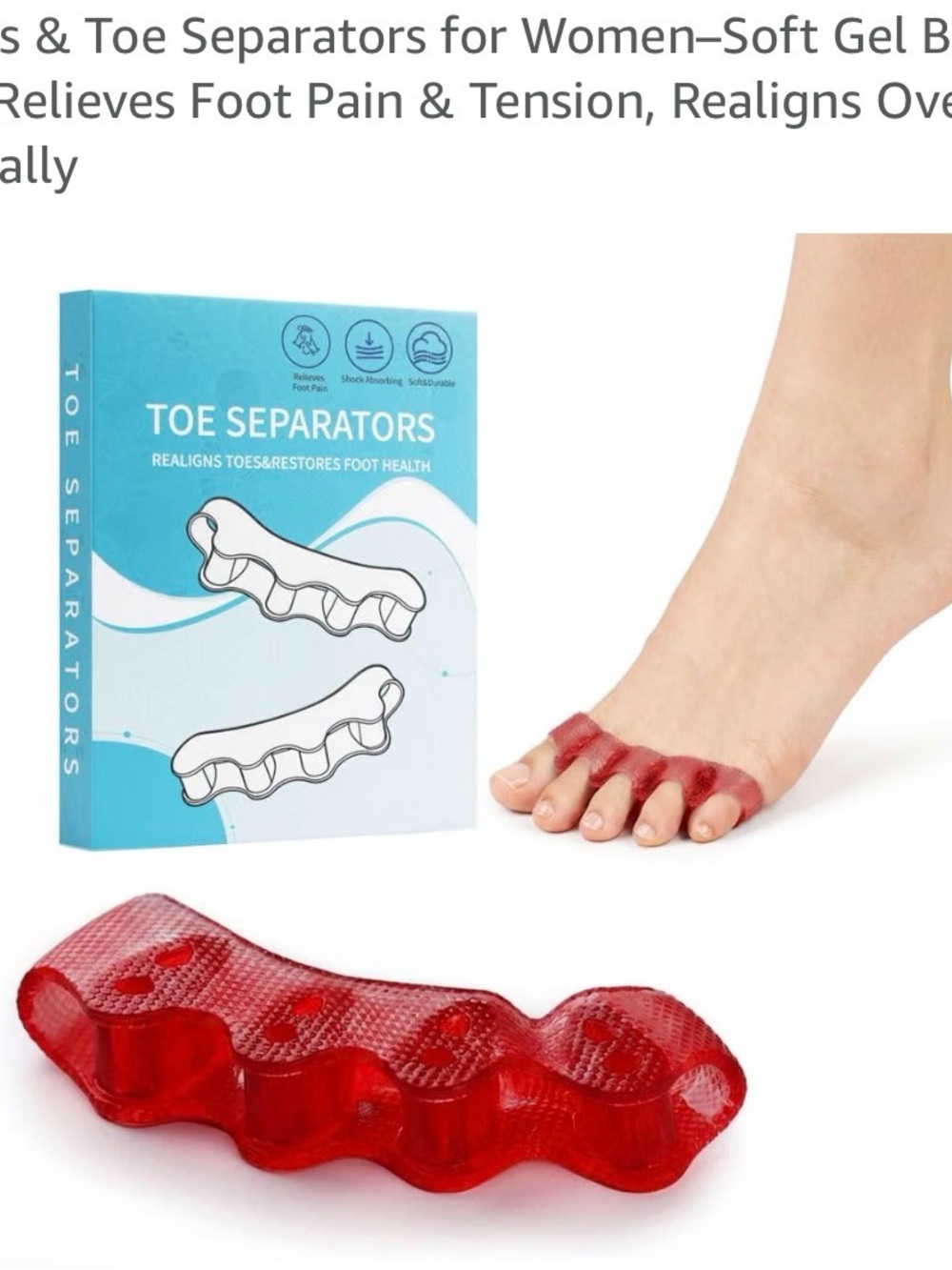 Toe Separators
